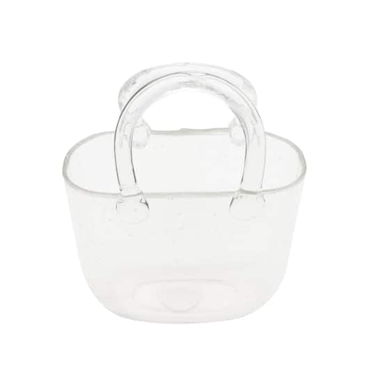 10" Clear Glass Purse Vase by Ashland®